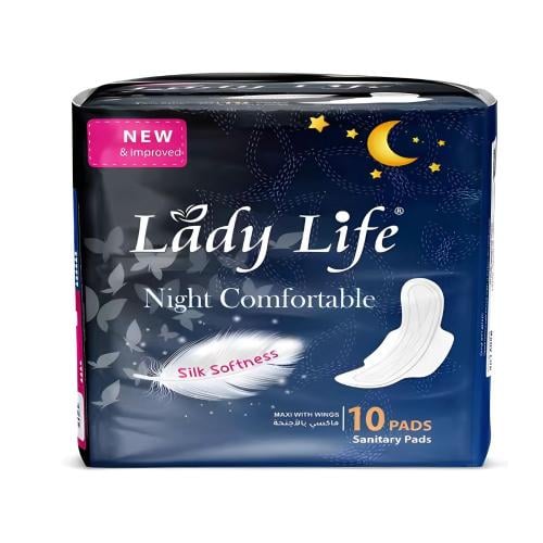 ليدي لايف فوط نسائية ليلي ماكسي 10 فوط