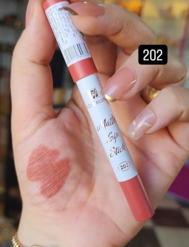 قلم ليب ستيك ثابت مطفي بألوان لحمية من روز بيري