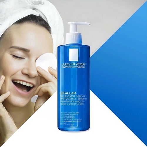 لاروش بوزيه جل رغوي مطهر للبشرة الدهنية والحساسة -...