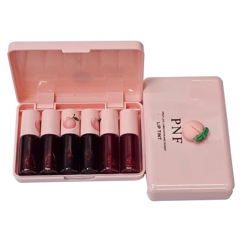 الشفاه تينت ماكياج الشفاه مجموعة ملمع الشفاه السائ...