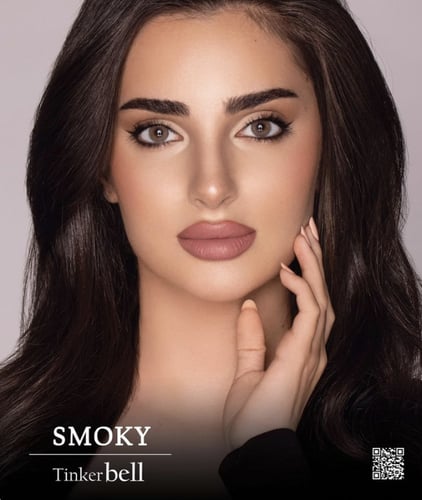 عدسات لون دخاني Tinker bell SMOKY تينكربل الكورية...