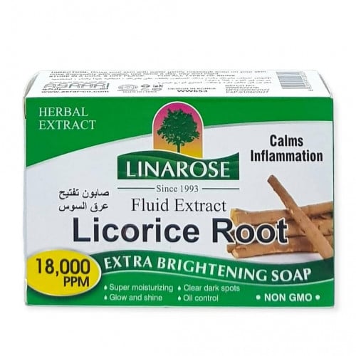 صابون تفتيح عرق السوس من ليناروز