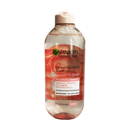 ماء ميسيلار بماء الورد لإزالة المكياج من غارنييه –...