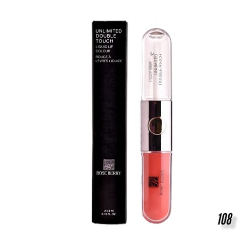 احمر شفاه انليميتد دبل تاتش بديل كيكو من روز بيري...