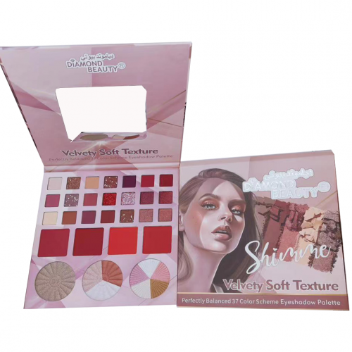 باليت ظل عيون مع اضاءة مع بلشر من دياموند بيوتي 2