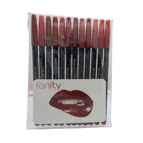 مجموعة اقلام محدد شفاه من فانتي