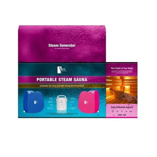 جهاز حمام البخار ساونا المتنقل من سبا سيستم