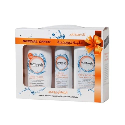 Femfresh Intimate Hygiene Kit for Women - 3 Produc...