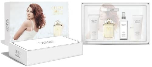 طقم 4 قطع عطر-معطر بشره-لوشن للبشره-كريم للبشره نس...