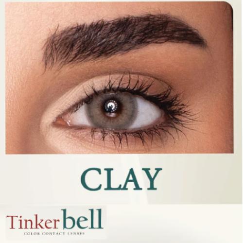 عدسات لون كلاي Tinker bell CLAY تينكربل الكورية ال...