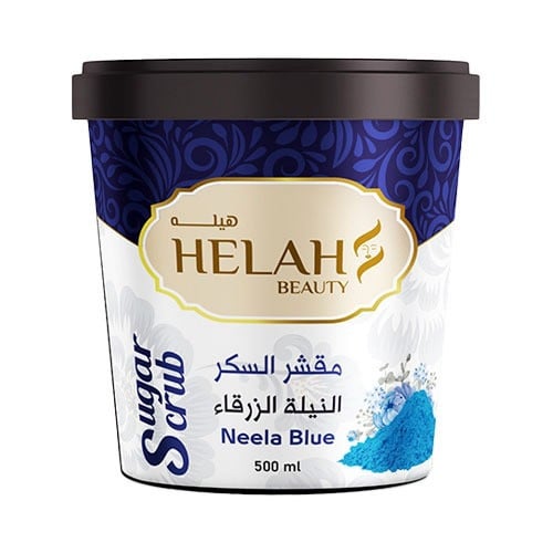 سكراب مقشر السكر بالنيلة الزرقاء 500 مل من هيلة بي...