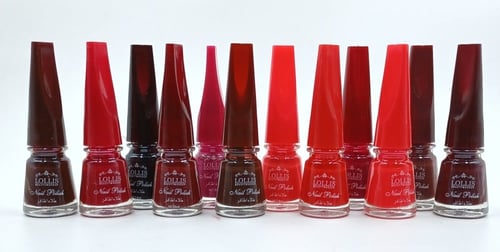 بوكس طلاء اظافر من لوليس 12 حبة بالوان مختلفه C