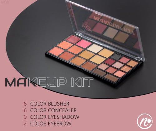 باليت ظل عيون 9لون مختلف 6 كونسيلر 6 احمر خدود و 2...