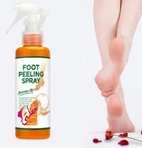 بخاخ مقشر للقدمين بخلاصة البرتقال
