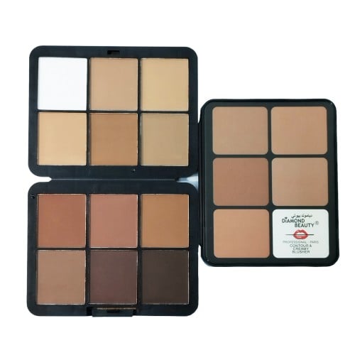كنتور بودر 12 لون من دياموند بيوتي: لوحة فنية لنحت...