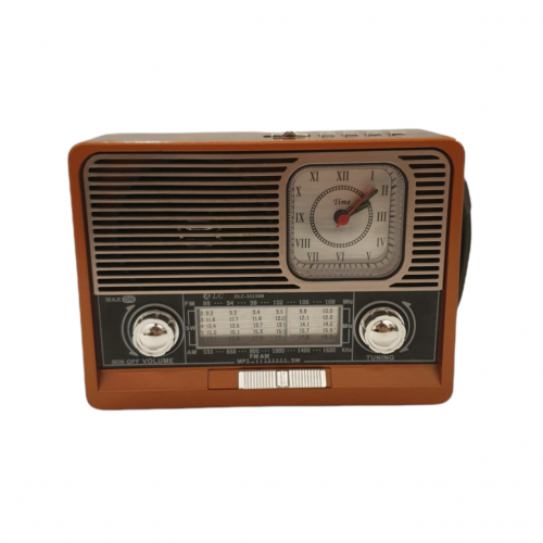 راديو تراثي وسط بعدة مميزات قابل للشحن