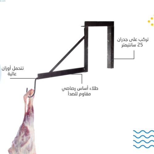 علاق ذبايح ع الجدار قوية