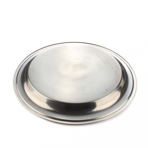 تبسي (صحن) استيل هندي - أكثر من مقاس