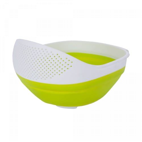 مصفاة ارز قابلة للطي سيلكون