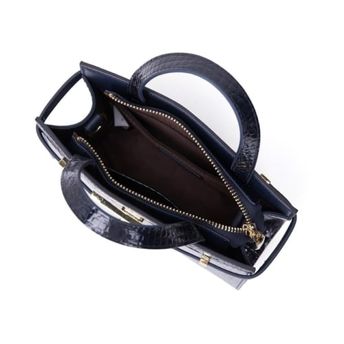 شنطة نسائية لون كحلي من لادون