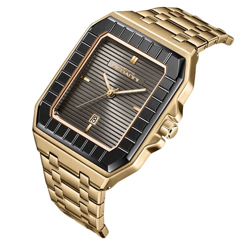 ساعة رجالية ستيل لون ذهبي ROBERTO BENANNI