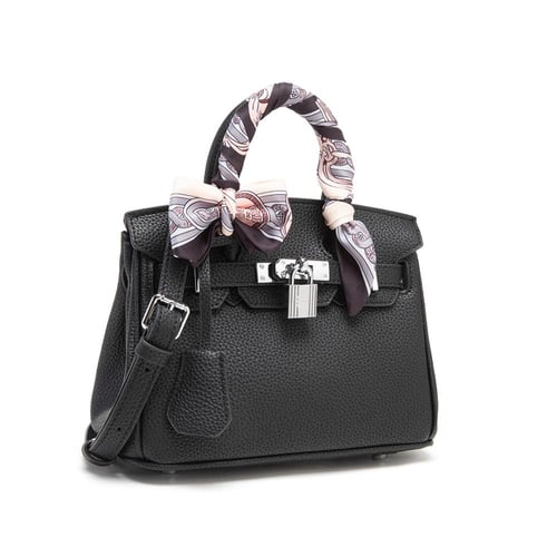 شنطة نسائية لون أسود من لادون