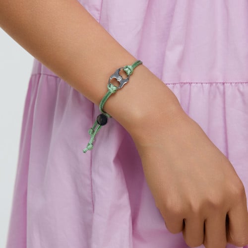 أسوارة نسائية - لون أخضر فاتح - لادون