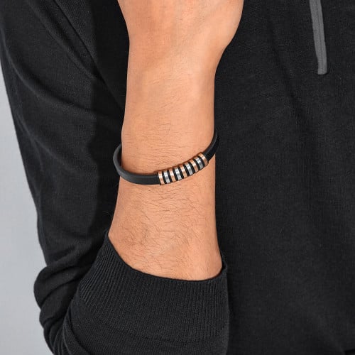 أسوارة رجالية - لون أسود - لادون