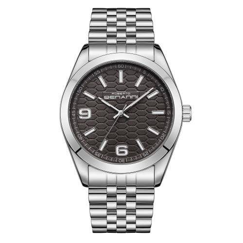 ساعة رجالية فاخرة بتصميم هندسي من Reberto Benanni