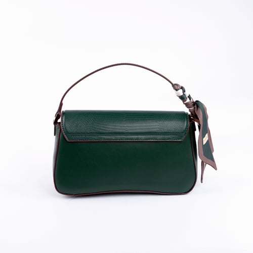 شنطة نسائية من لادون بلون أخضر