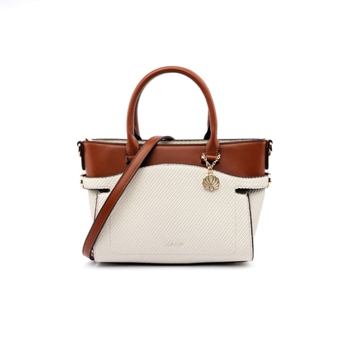 شنطة نسائية من لادون بلون بيج و بني