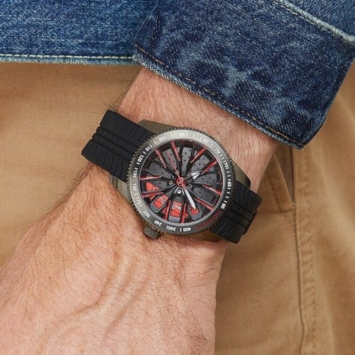 ساعة رجالية ربل لون أسود ROBERTO BENANNI