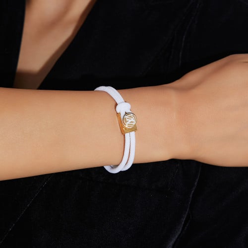 أسوارة نسائية - لون أبيض - لادون