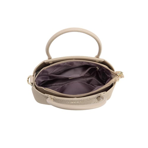 شنطة نسائية لون كاكي من لادون