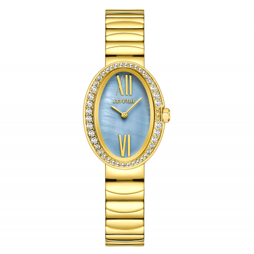 ساعة نسائية ستيل - لون ذهبي - CERENA