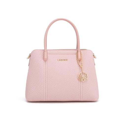 شنطة نسائية لون وردي من لادون