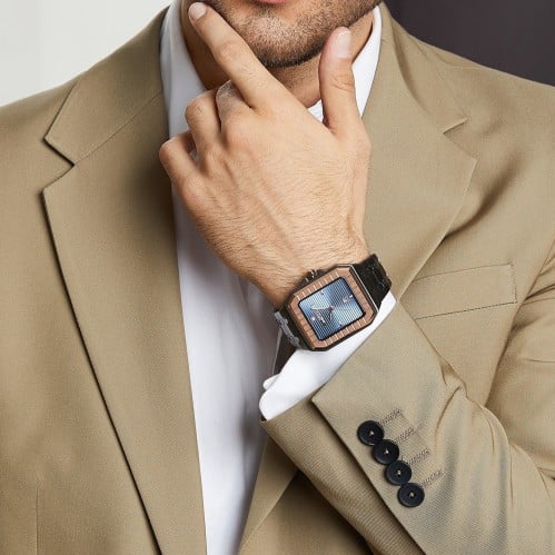 ساعة رجالية ستيل لون أسود ROBERTO BENANNI