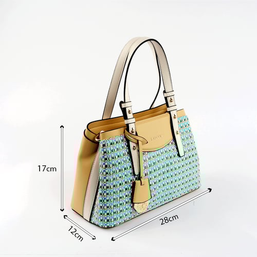 شنطة نسائية من لادون بلون أزرق