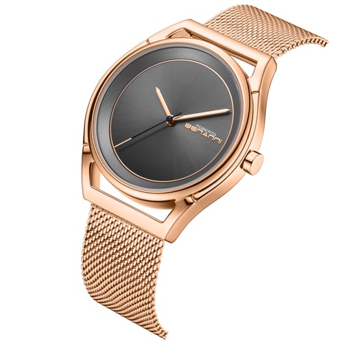 ساعة رجالية ستيل - لون روز - ROBERTO BENANNI