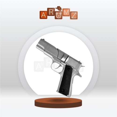 لعبة نص جلوك حديد أسود مع فضي