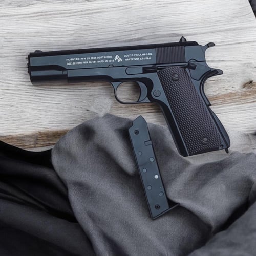 لعبة مسدس الأسطورة M1911 حجم كامل حديدي