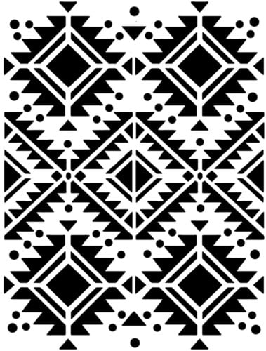 استينسل - زخرفة شعبية ( 7 )