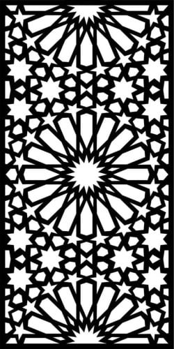 استينسل زخرفة هندسية ( 15 )