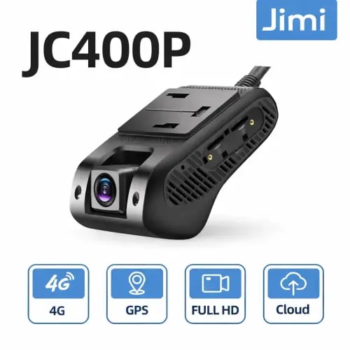 داش كام Jimi JC400P الذكية - بث مباشر 4G وتتبع GPS...