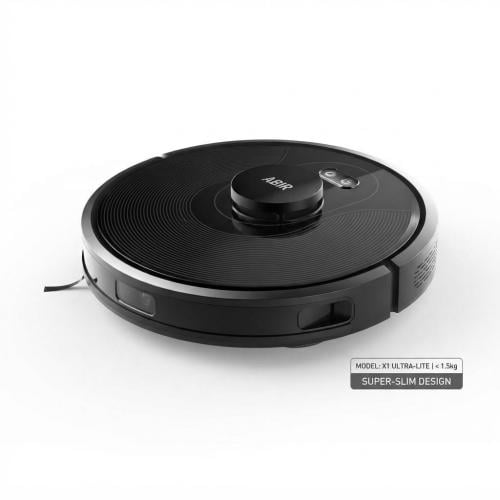 المكنسة الكهربائية الروبوتية ABIR X8 ، ملاحة Lidar بالليزر ، شفط 6500Pa ، خريطة متعددة الطوابق ، مصباح الأشعة فوق البنفسجية ، تنظي...