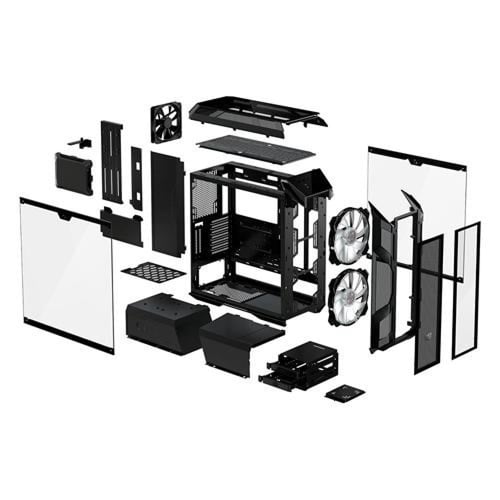 صندوق احترافي H500M من كولر ماستر