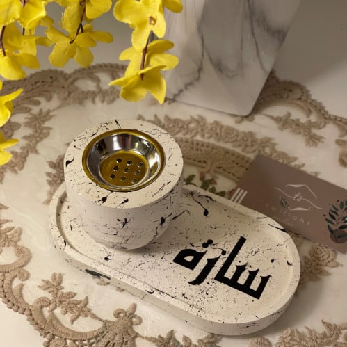 طقم مبخره بقاعده بأسم