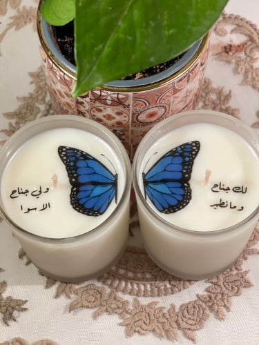 شمعة الاجنحه (شمعتين)