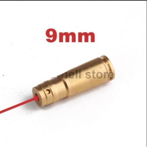 ليزر 9mm لوزن ليزر المجرى على المسدس (+ ٢ بطاريه)