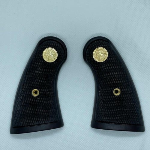 مقبض كولت بايثون خشب اسود